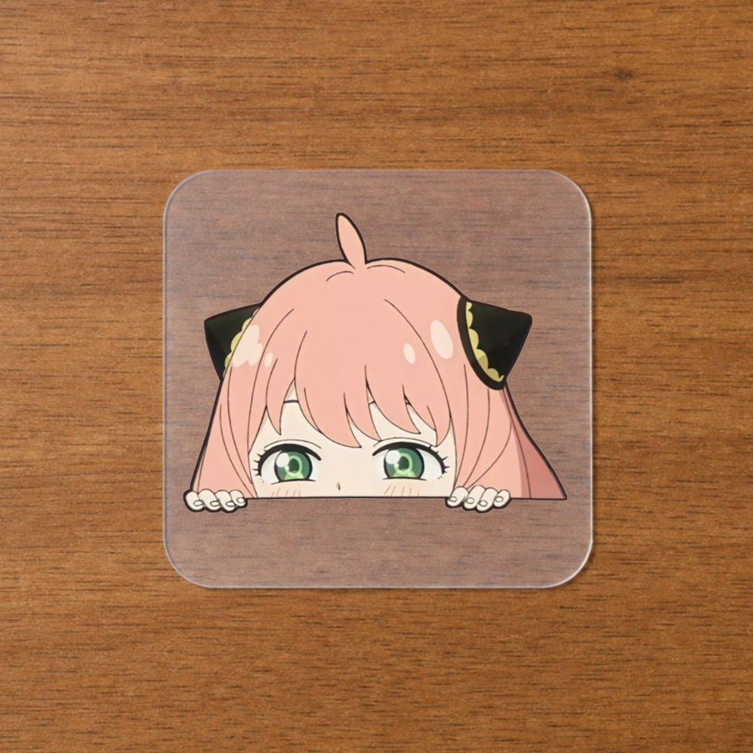 Anya Forger "peeker" Iron-On Sticker | Anime