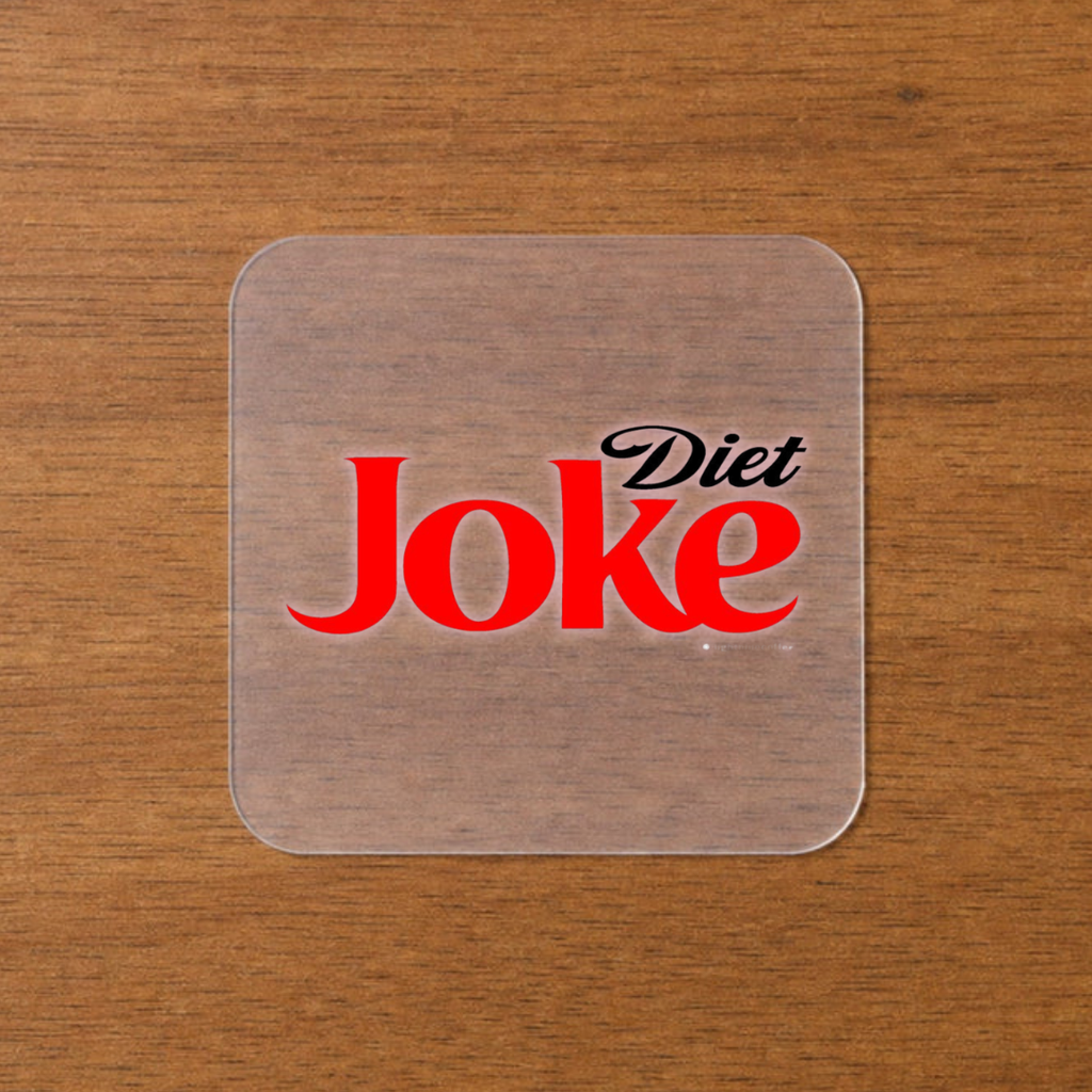Diet Joke Iron-on Sticker