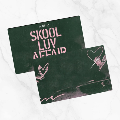 BTS Skool Luv Affair Metro Card Skin