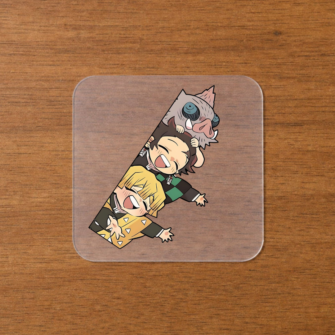 Okimari-Peeker Funny Iron-On Sticker | Anime