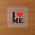 I Love Me Iron-On Sticker