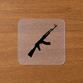 AK47 Iron-On Sticker | Urban Edge
