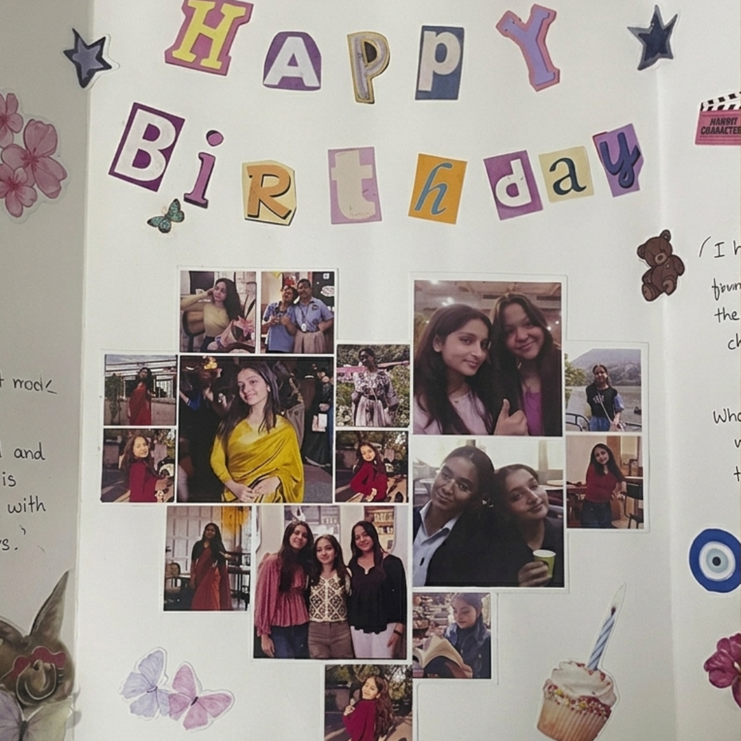 Heart Frame Birthday Card | Inside Text Can be Customized