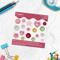 Cute As Button Peel-Off Sticker Sheet