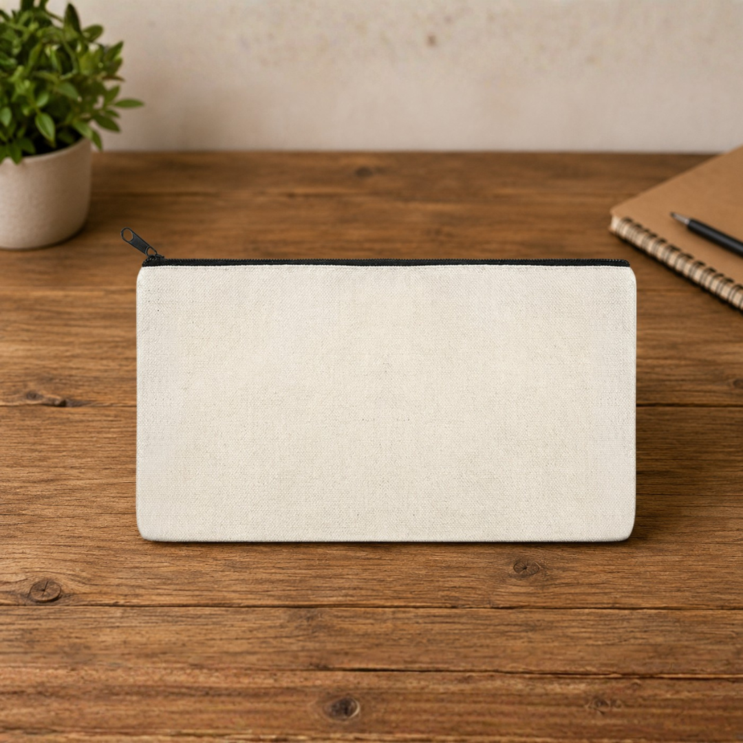 Cream Canvas Pouch | Your Canvas