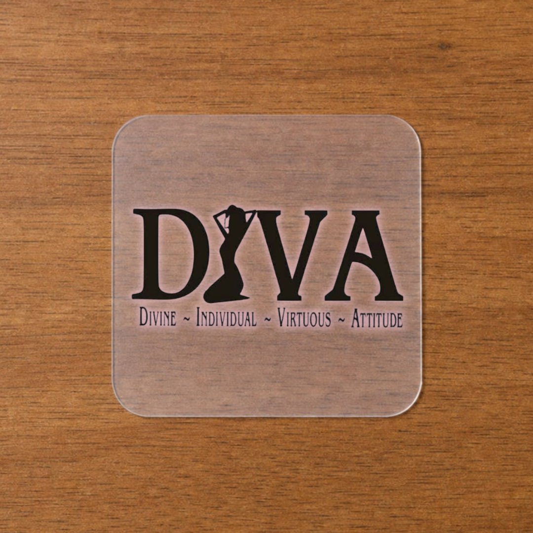 Diva Iron-On Sticker