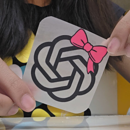 Pookie ChatGPT Iron-On Sticker