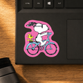 Snoopy Bike Classic Sticker | Whimsical