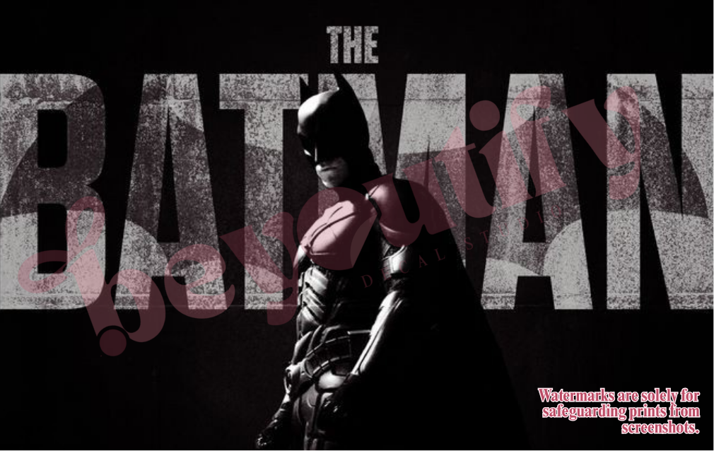The Batman Metro Card Skin