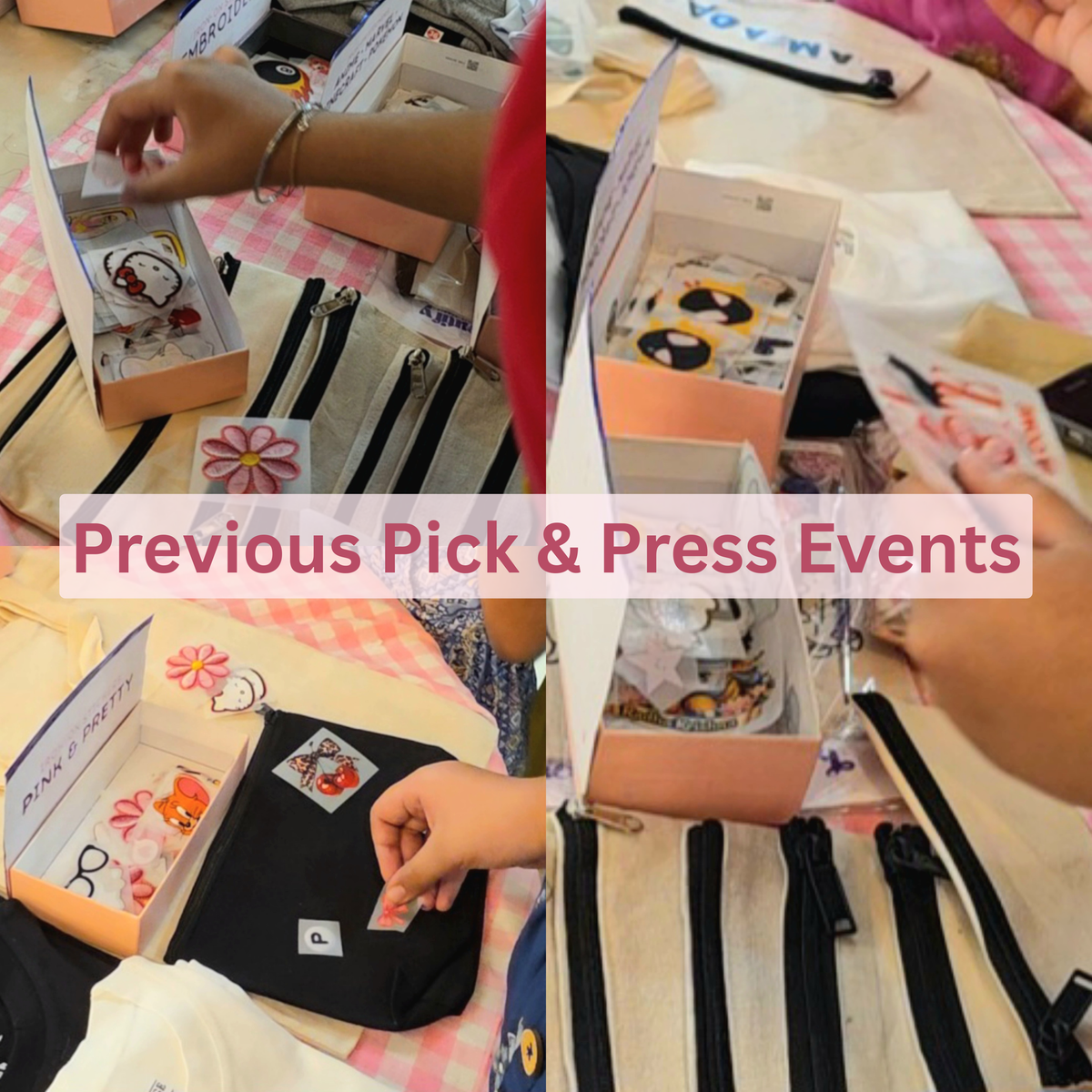 Pick & Press East Delhi Workshop