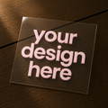Custom Design Peel-Off Sticker