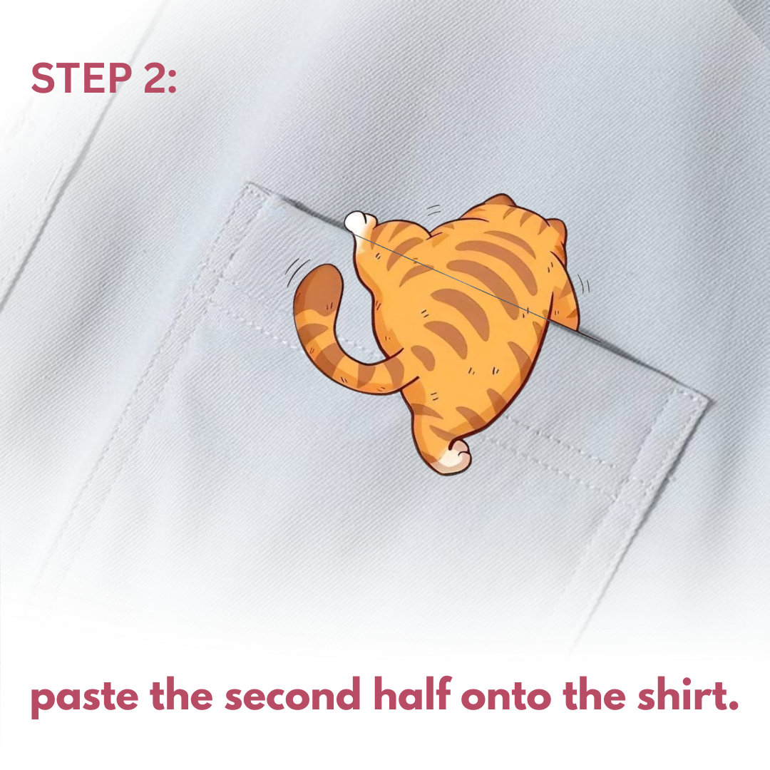 Climbing Pocket Cat | Denim Diaries