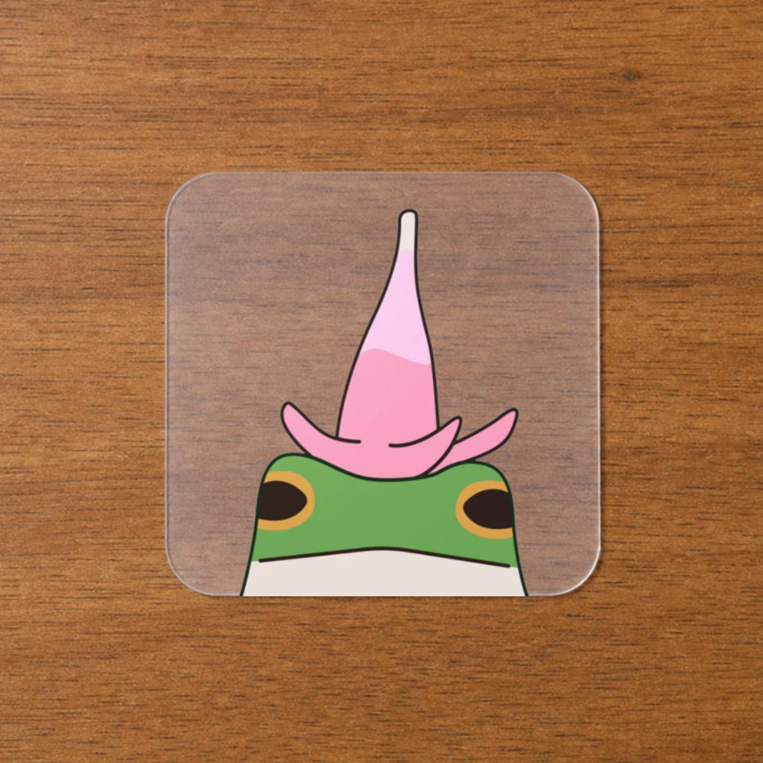 Banana Frogie Sandwich Iron-On Sticker | Tiny Chaos Collection