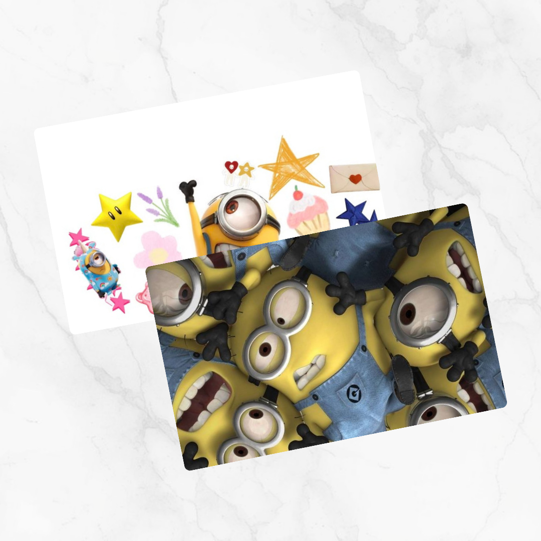 Minions Metro Card Skin