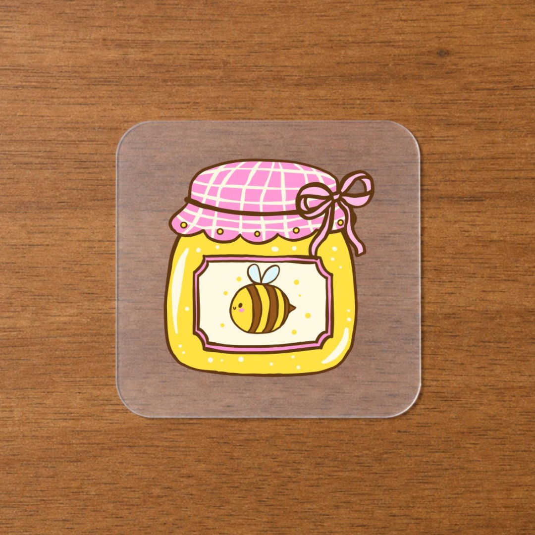 Sweet Honey Pot Sandwich Iron-On Sticker | Tiny Chaos Collection