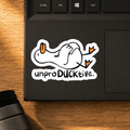 UnproDuckTive Classic Sticker | Whimsical