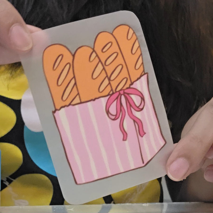 Fresh Baguettes Iron-On Sticker | Tiny Chaos Collection
