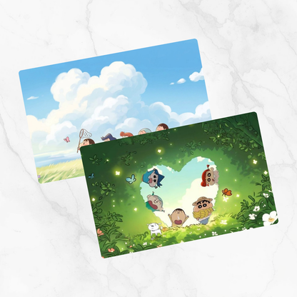 Shinchan & Friends Metro Card Skin