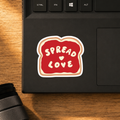 Spread Love Classic Sticker | Whimsical